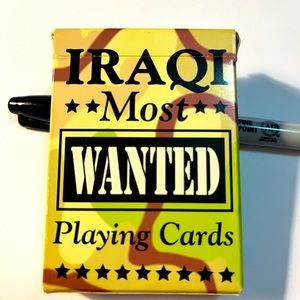 Bicycle Playing Cards Iraqi Most Wanted